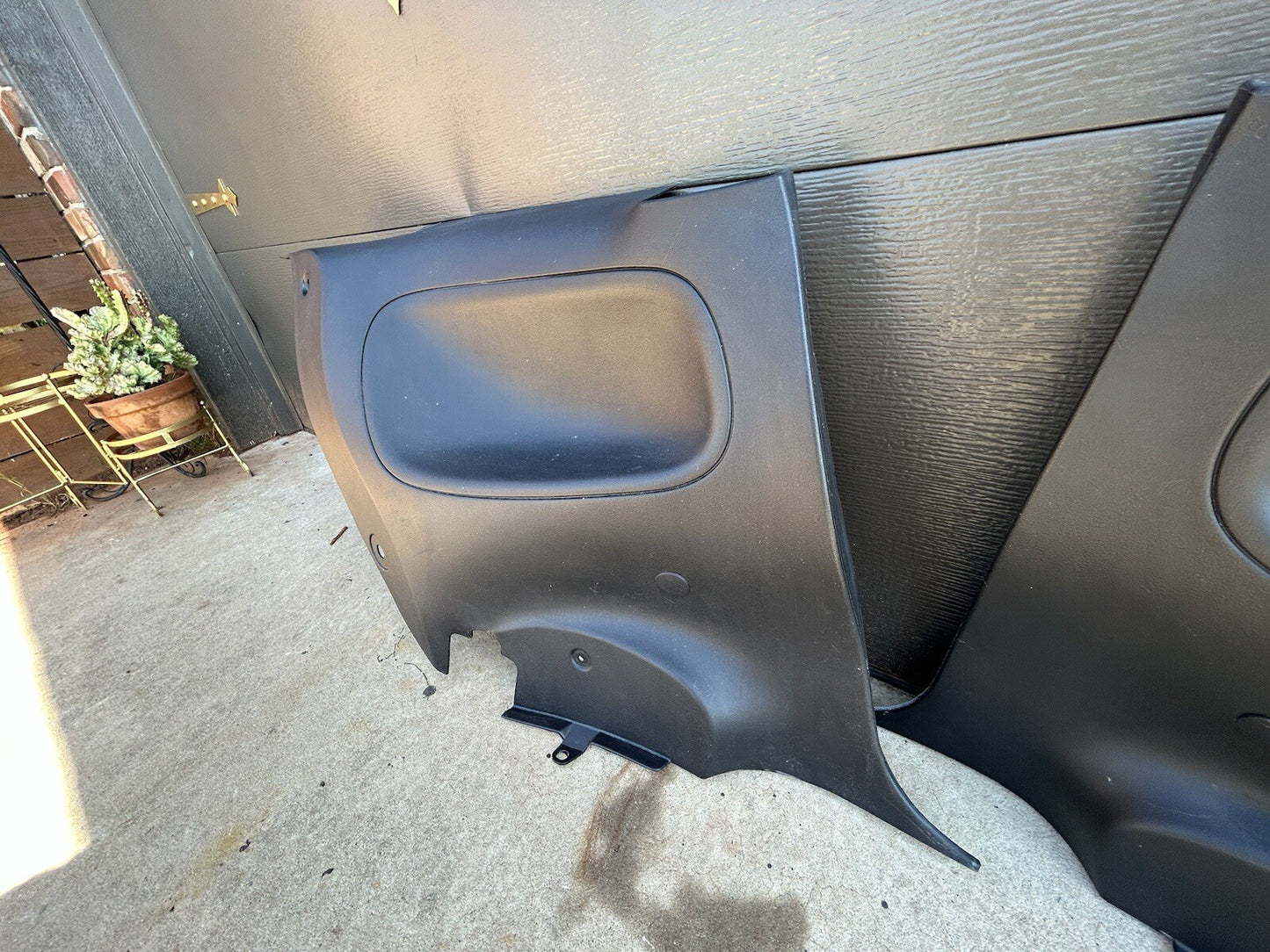 89-93 Nissan 240sx COUPE Rear Seat Side Panels Interior Quarter Cover SET S13