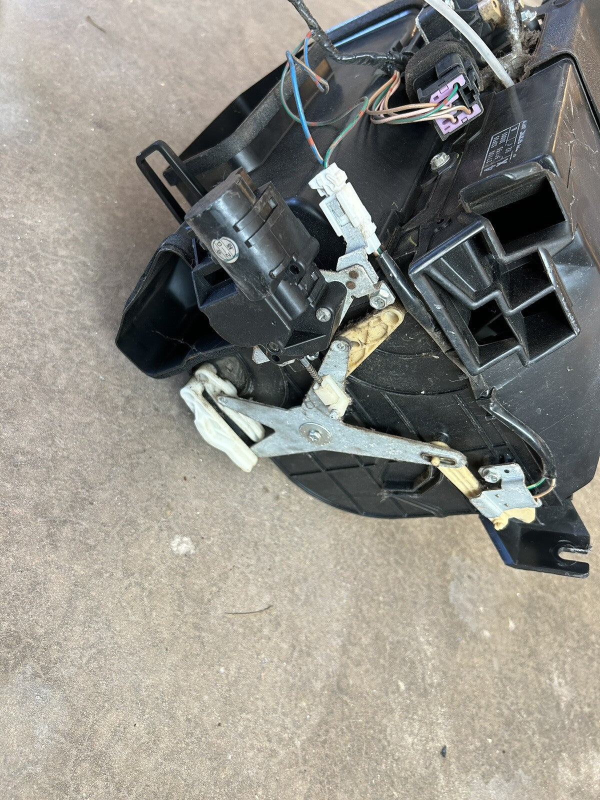 89-94 Nissan 240sx S13 OEM HVAC Heater Core Box Assembly W/ Wire W/cable