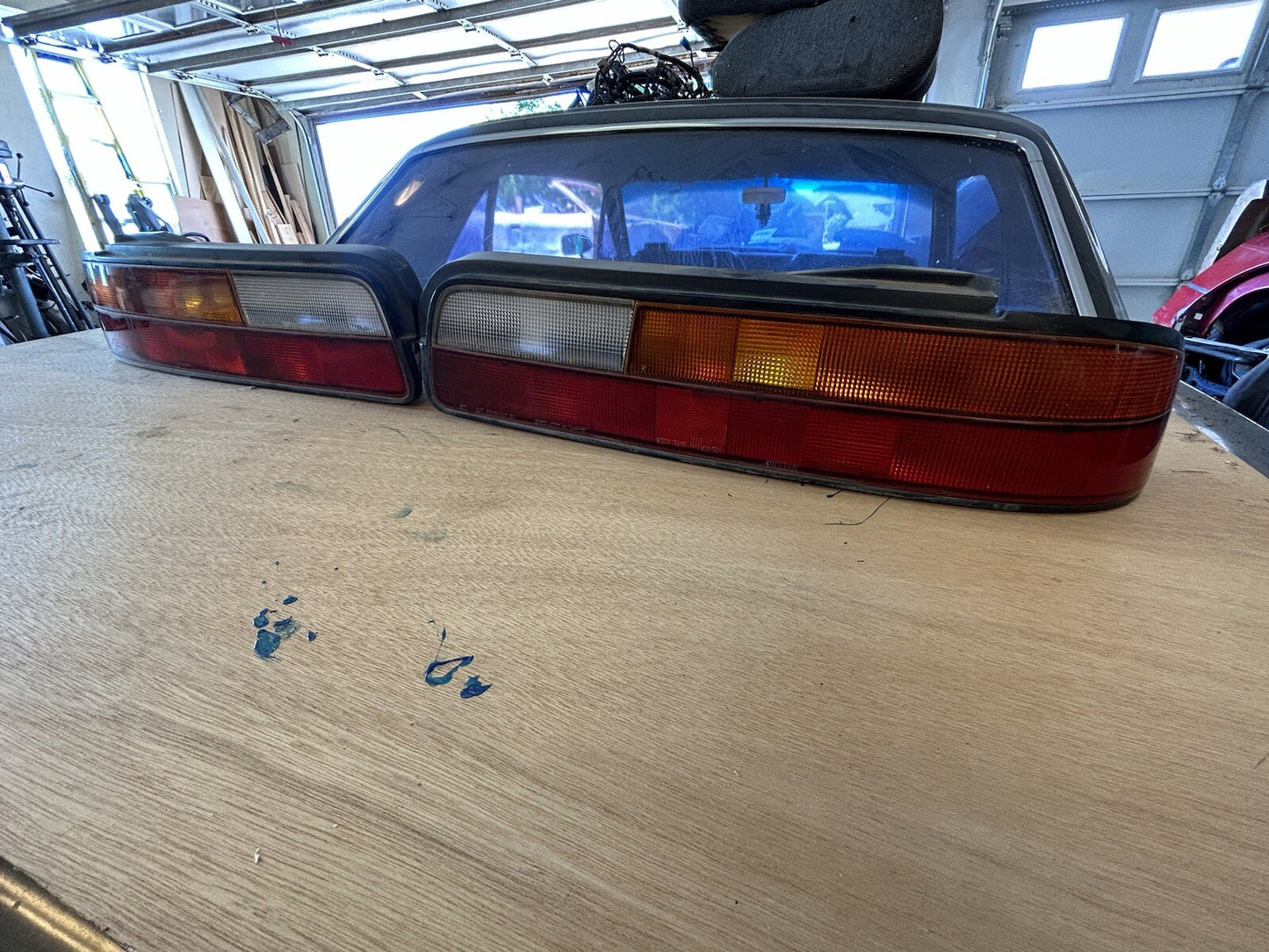 89-94 Nissan 240sx S13 OEM Rear Tail Light Set Left Right Taillight Coupe Silvia