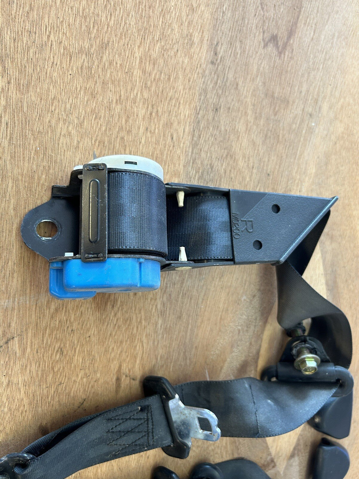 1991-1993 Nissan 240SX COUPE Rear Seat Belts! Pair OEM S13 Black