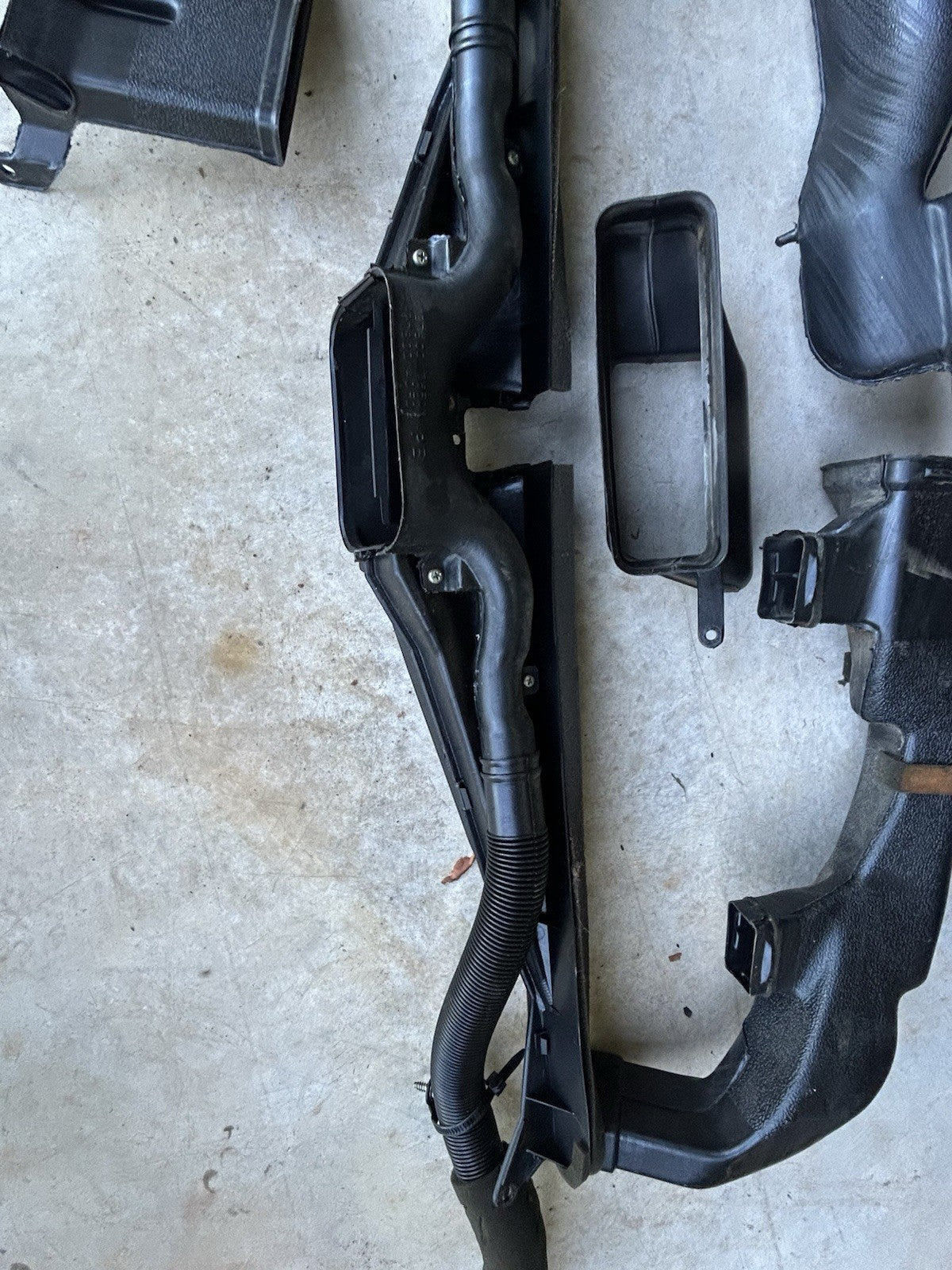 Used OEM 89-94 Nissan 240SX S13 HVAC Under Dash Duct Vent Set AC Heat