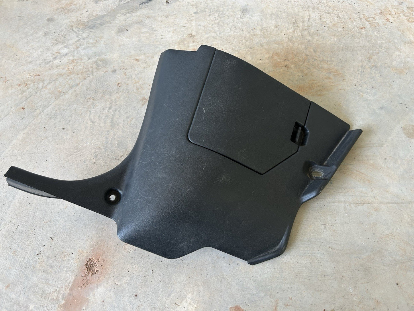 89-94 Nissan 240sx S13 OEM LH Left Driver Side Interior Kick Panel Trim Black