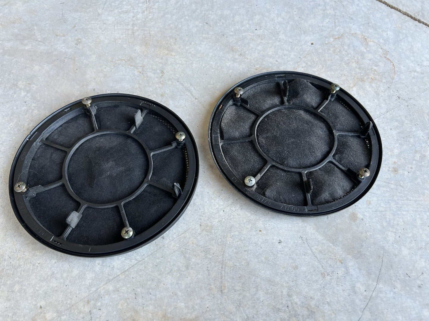 1995-1998 NISSAN 240SX S14 KOUKI DRIVER LH & RH SET DOOR SPEAKER COVER OEM
