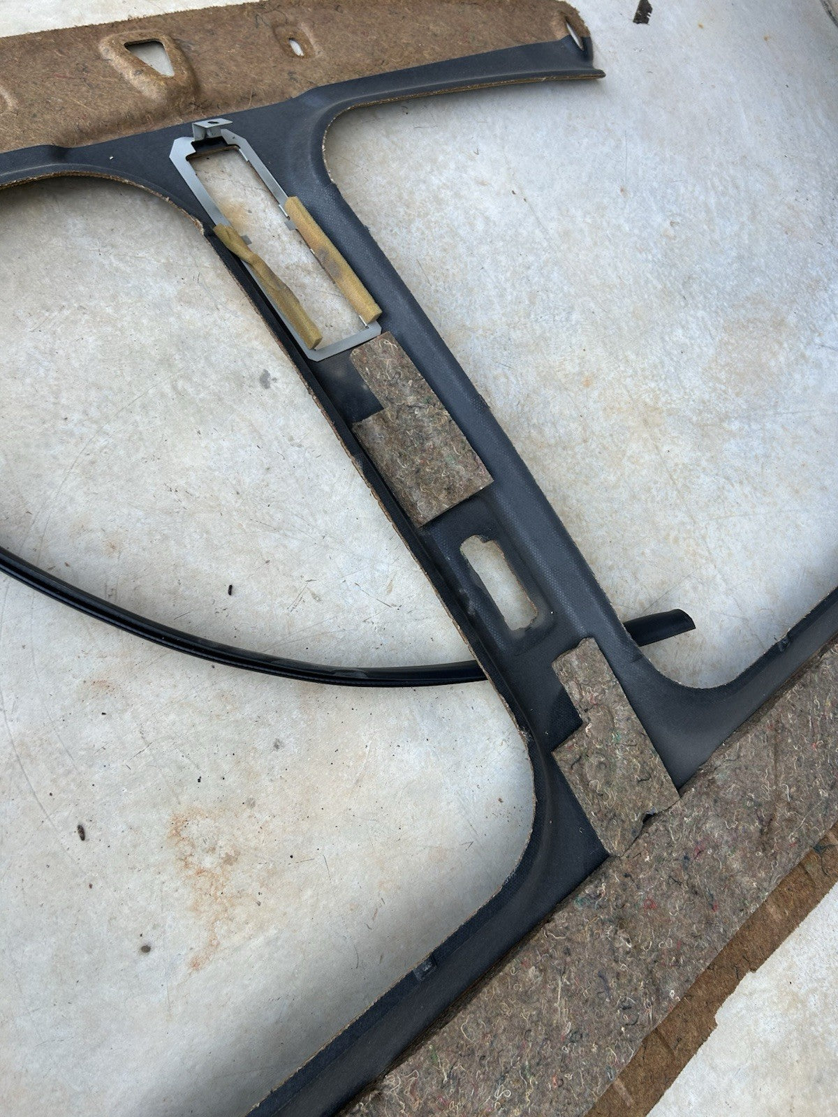 90-96 Nissan 300zx Z32 2+0 Headliner Interior T-Top Panel Black OEM 2 Seater