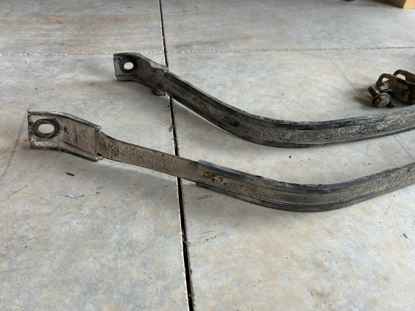 89-94 Nissan 240sx S13 OEM Gas Fuel Tank Reservoir Mount Straps PAIR