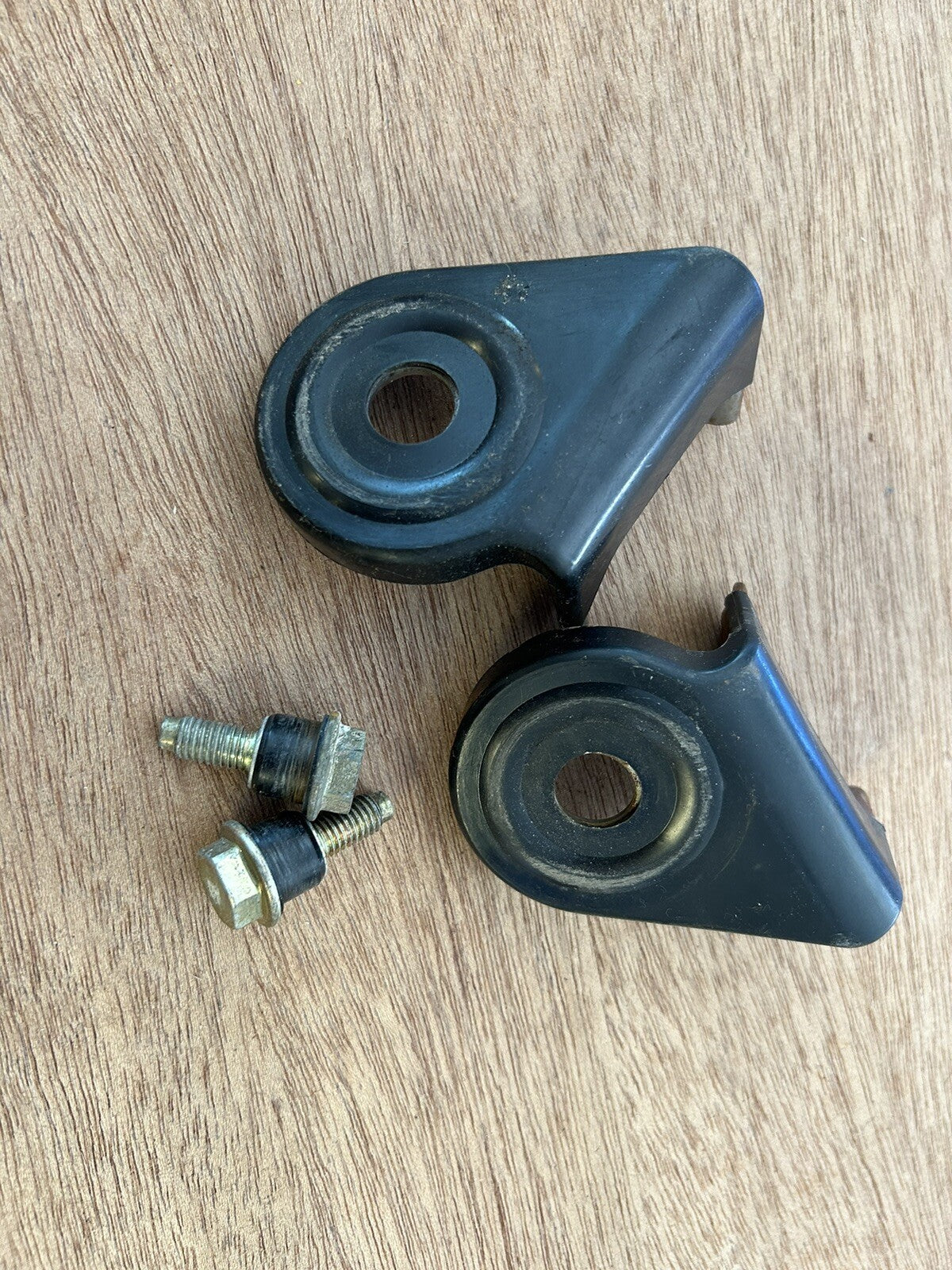 1989-1998 Nissan 240sx S14 S13 Rear Seat Hinge Brackets Set Pair With Bolts OEM