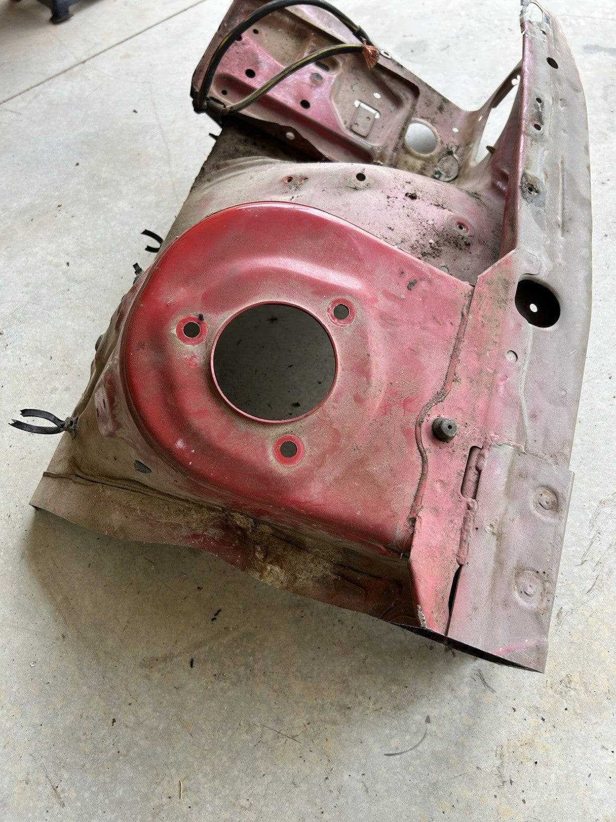 89-94 Nissan 240sx S13 Right Front Clip Cut Hood Ledge Strut Tower Fender metal