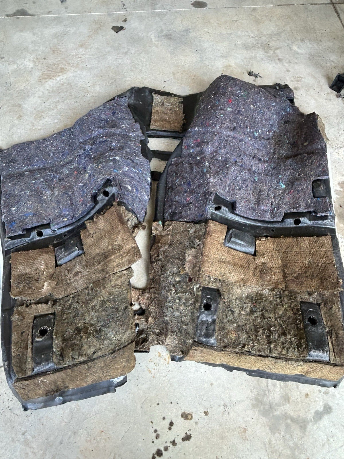 90-96 Nissan 300zx Z32 2+0 OEM BLACK Interior Floor Carpet RARE
