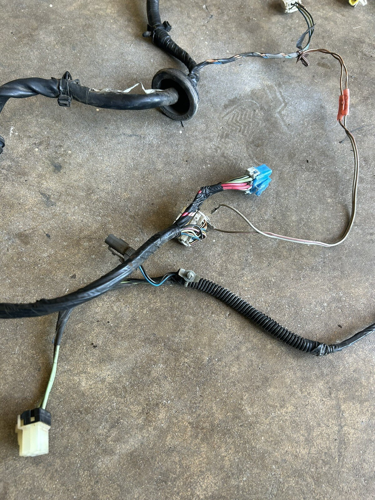 1989-1994 Nissan 240sx S13 Passenger Right Side Door Wiring Harness Power Window