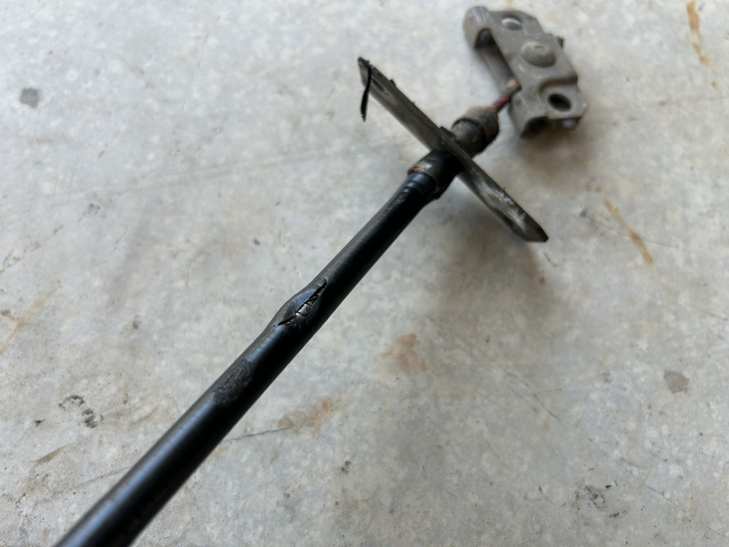 90-96 Nissan 300ZX Z32 Black Emergency Brake Pull Handle Oem E-brake E Brake
