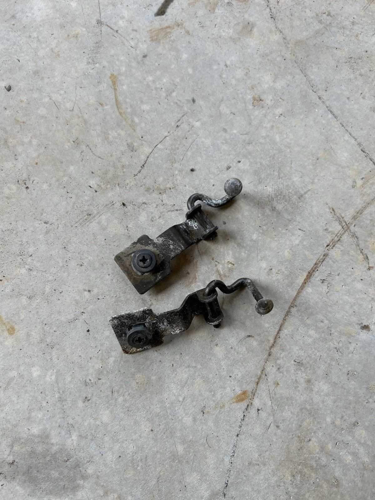 90-96 Nissan 300ZX Z32 OEM Floor Mat Brackets Holders