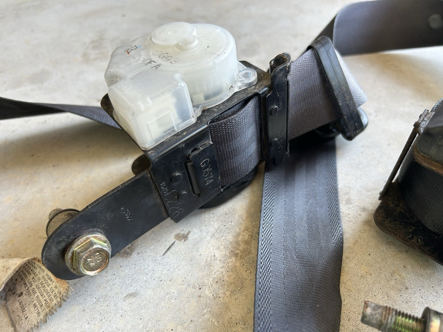 95-96 Nissan 240SX S14 OEM Front Seat Belts LH & RH