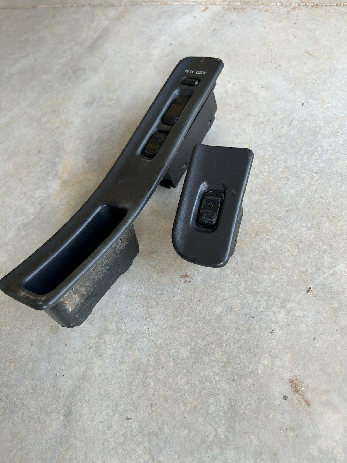 90-96 Nissan 300zx Z32 Left & Right Side SET Window Switch Bezel Door Lock OEM