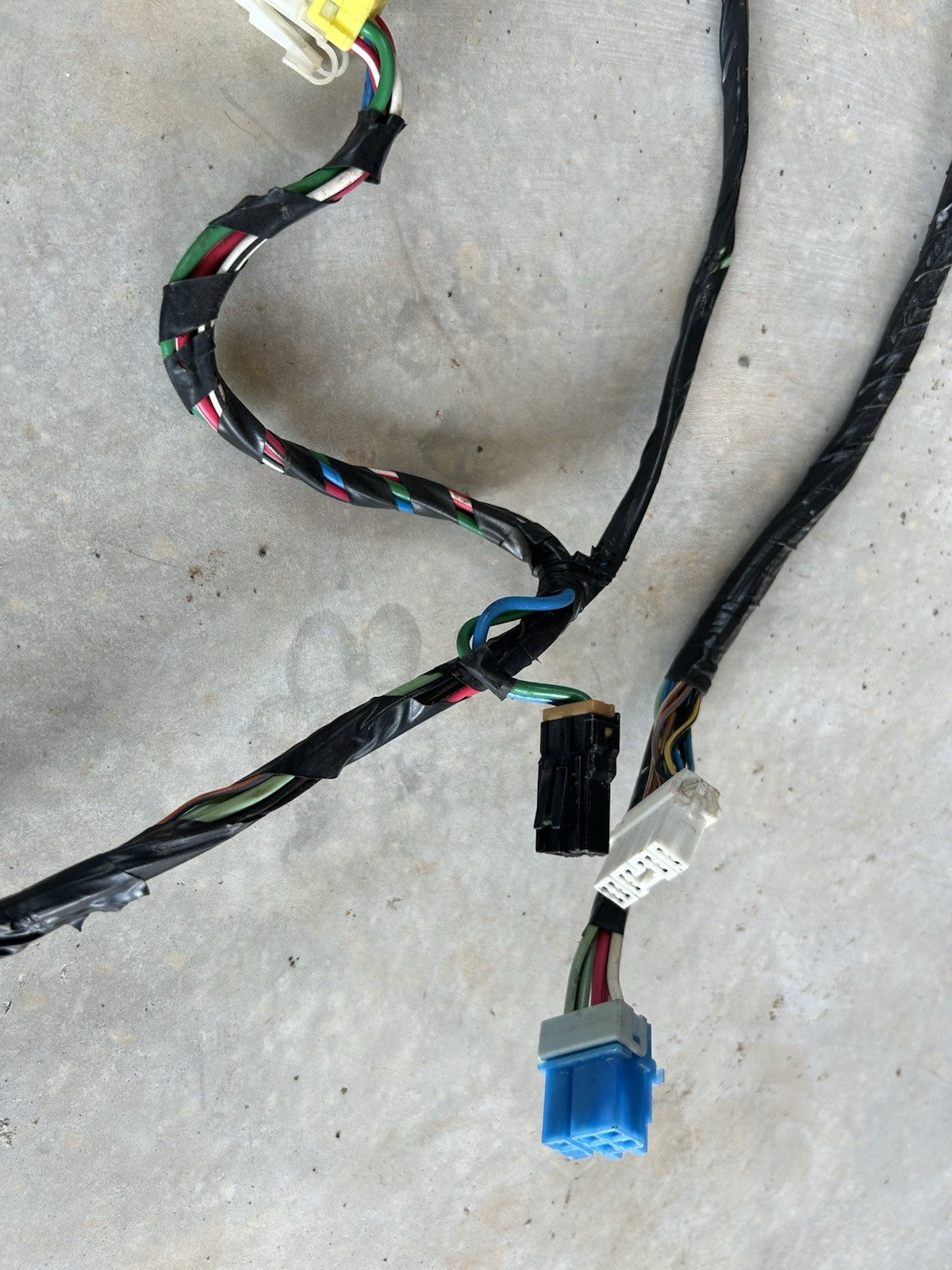89-94 Nissan 240sx Right Power Window Door Harness R Wiring Subharness S13 OEM