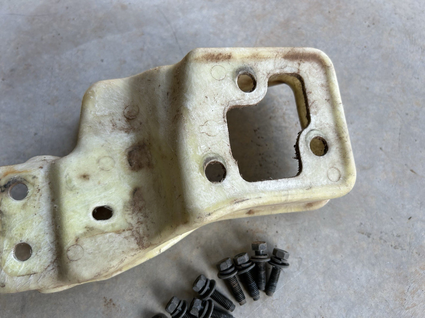 90-96 Nissan 300zx Z32 OEM Front Fog Light Mount Bucket Brackets PAIR L/R W/BOLT
