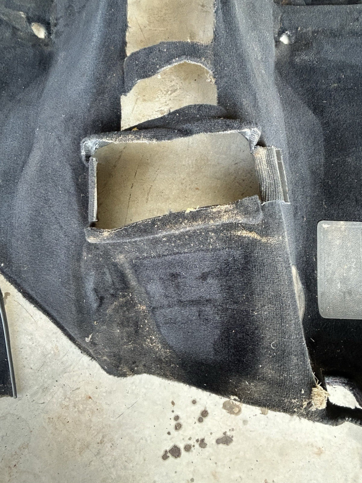 90-96 Nissan 300zx Z32 2+0 OEM BLACK Interior Floor Carpet RARE