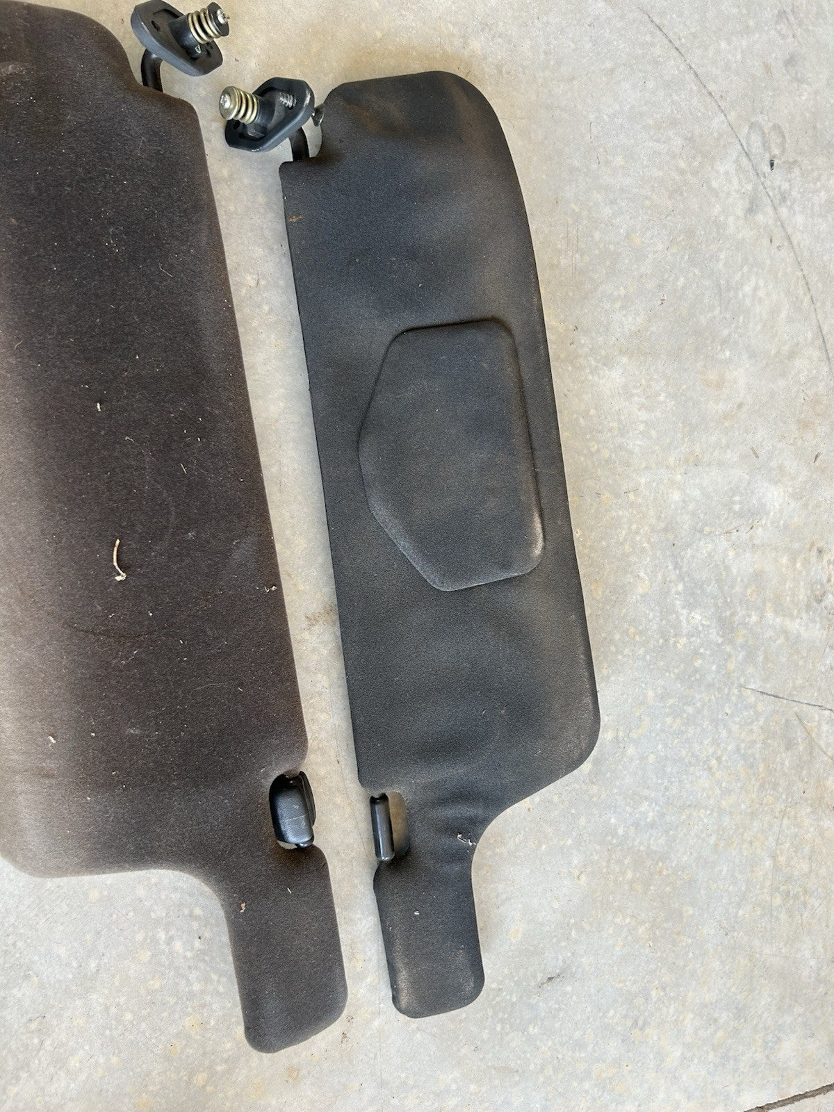 90-96 Nissan 300zx Z32 Sun Visor Set Black Sun Shades Left Right OEM Visors