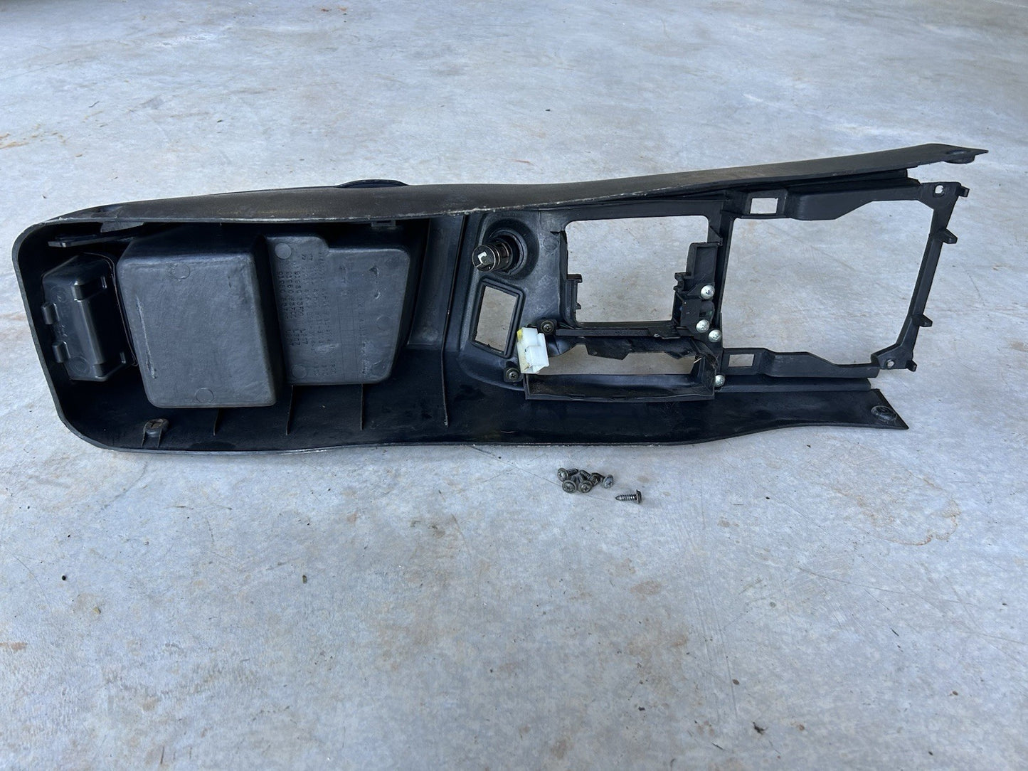 89-94 LHD S13 Nissan 240sx Black Interior Center Console S13 Charcoal OEM