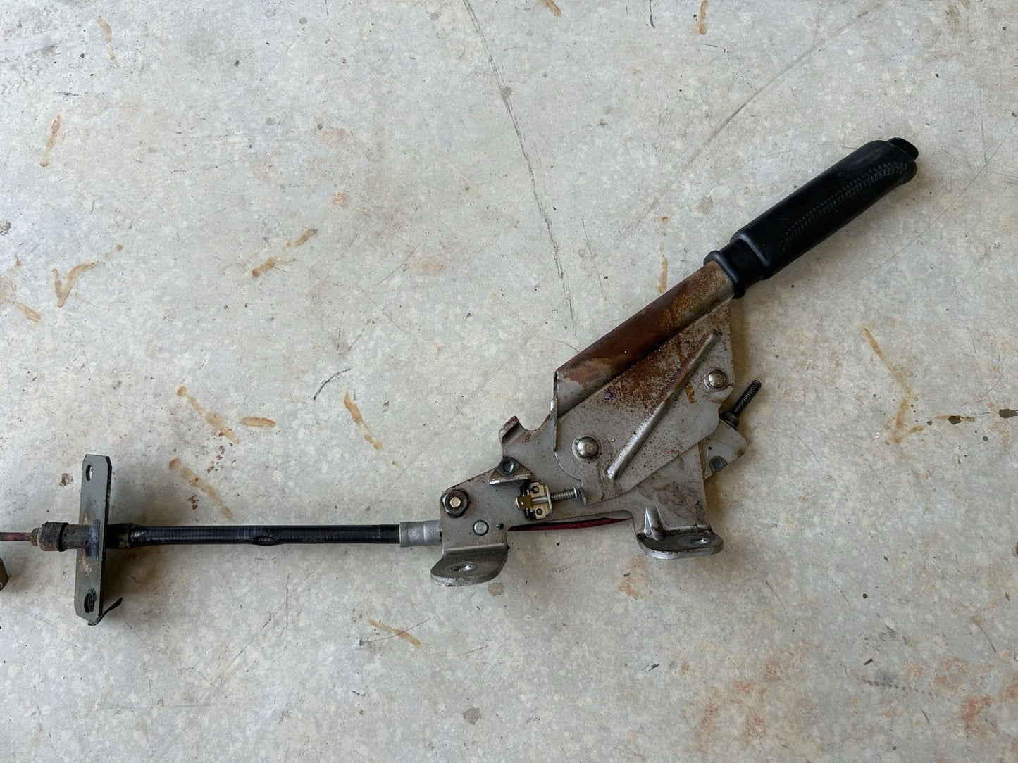 90-96 Nissan 300ZX Z32 Black Emergency Brake Pull Handle Oem E-brake E Brake