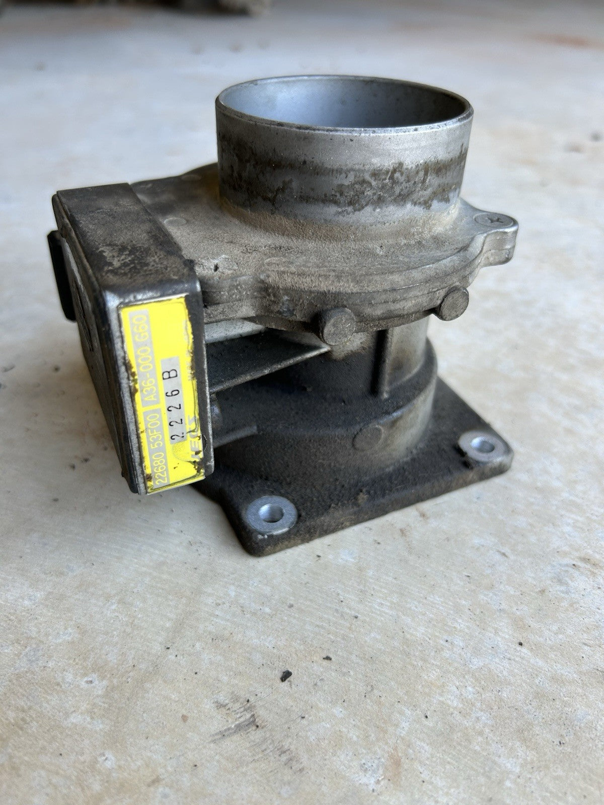 1991-1994 Nissan 240sx S13 Mass Air Flow Sensor MAF OEM 22680 53F00 KA24DE DOHC
