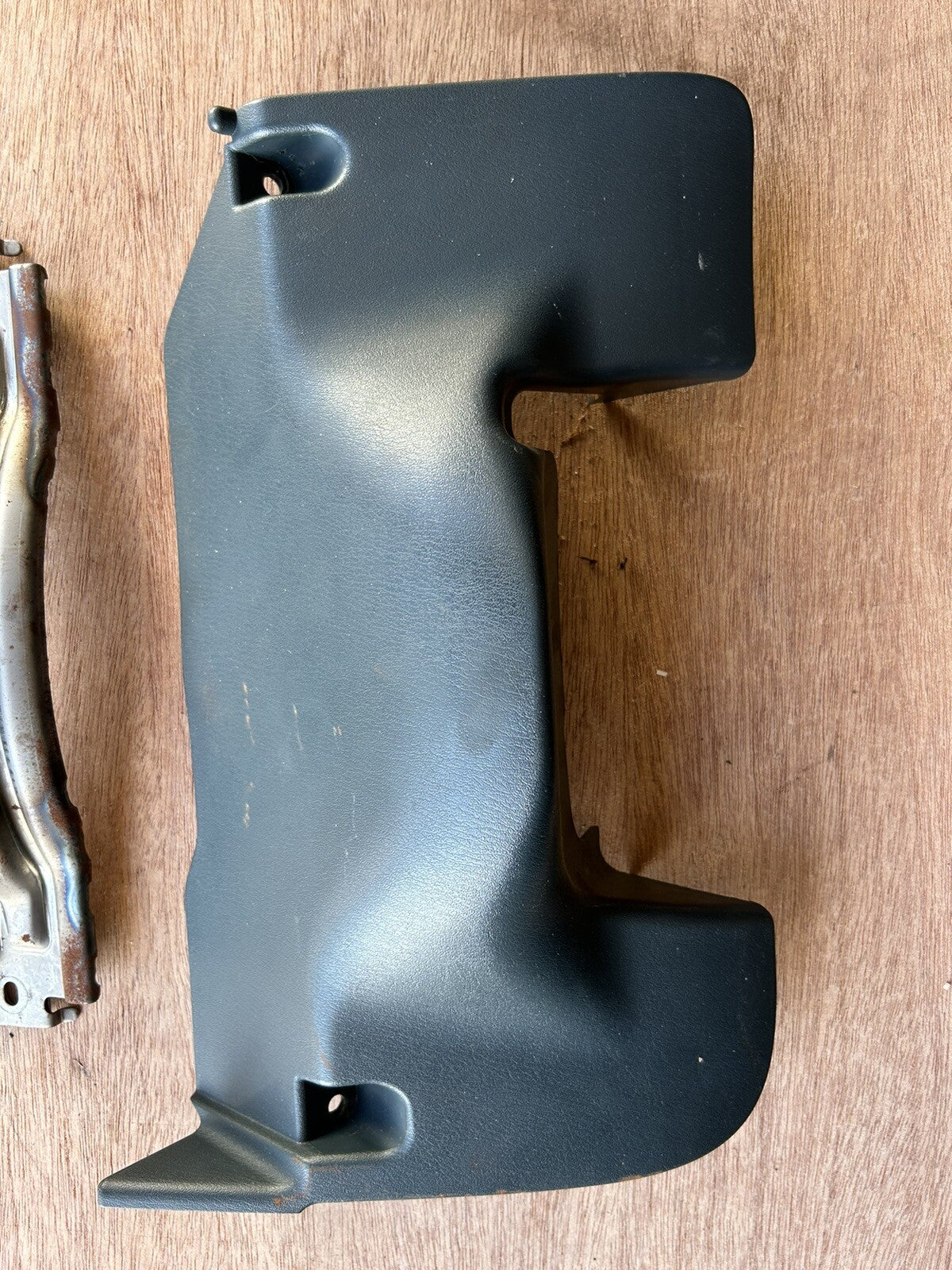 95-98 Nissan 240sx S14 OEM LH Left Driver Side Dash Lower Knee Trim Panel - BLUE