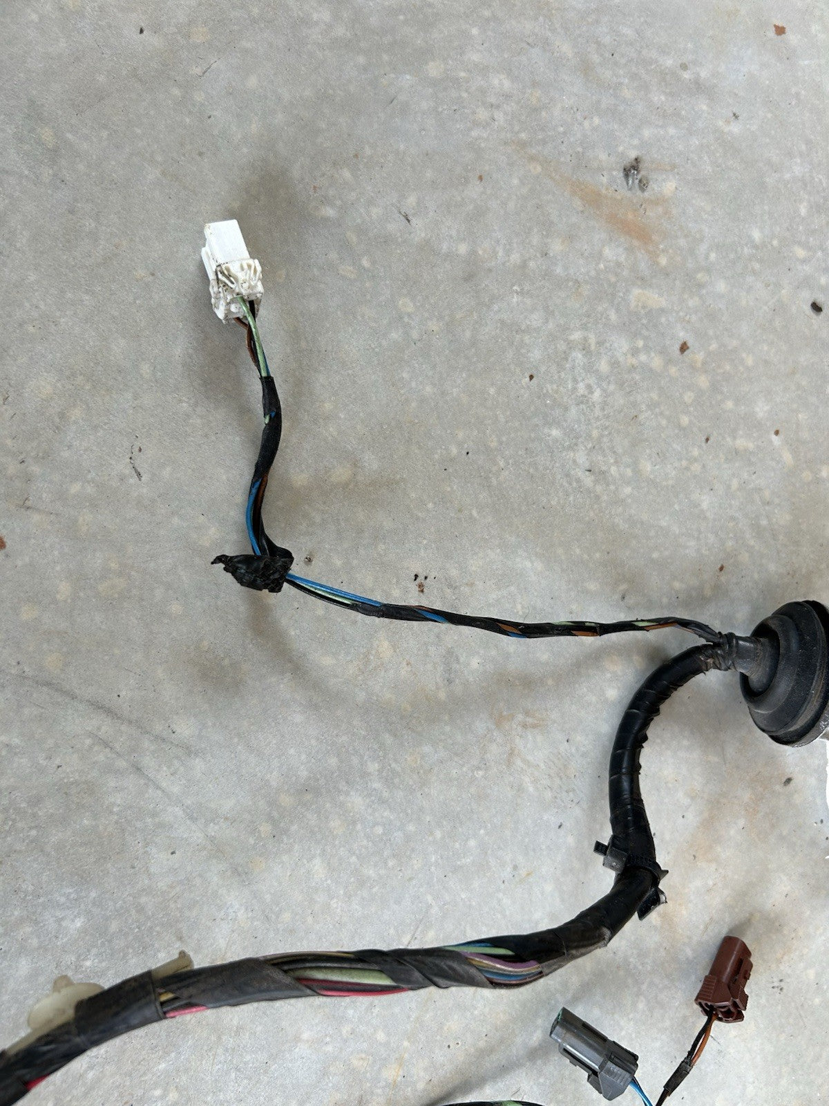 89-94 Nissan 240sx Right Power Window Door Harness R Wiring Subharness S13 OEM