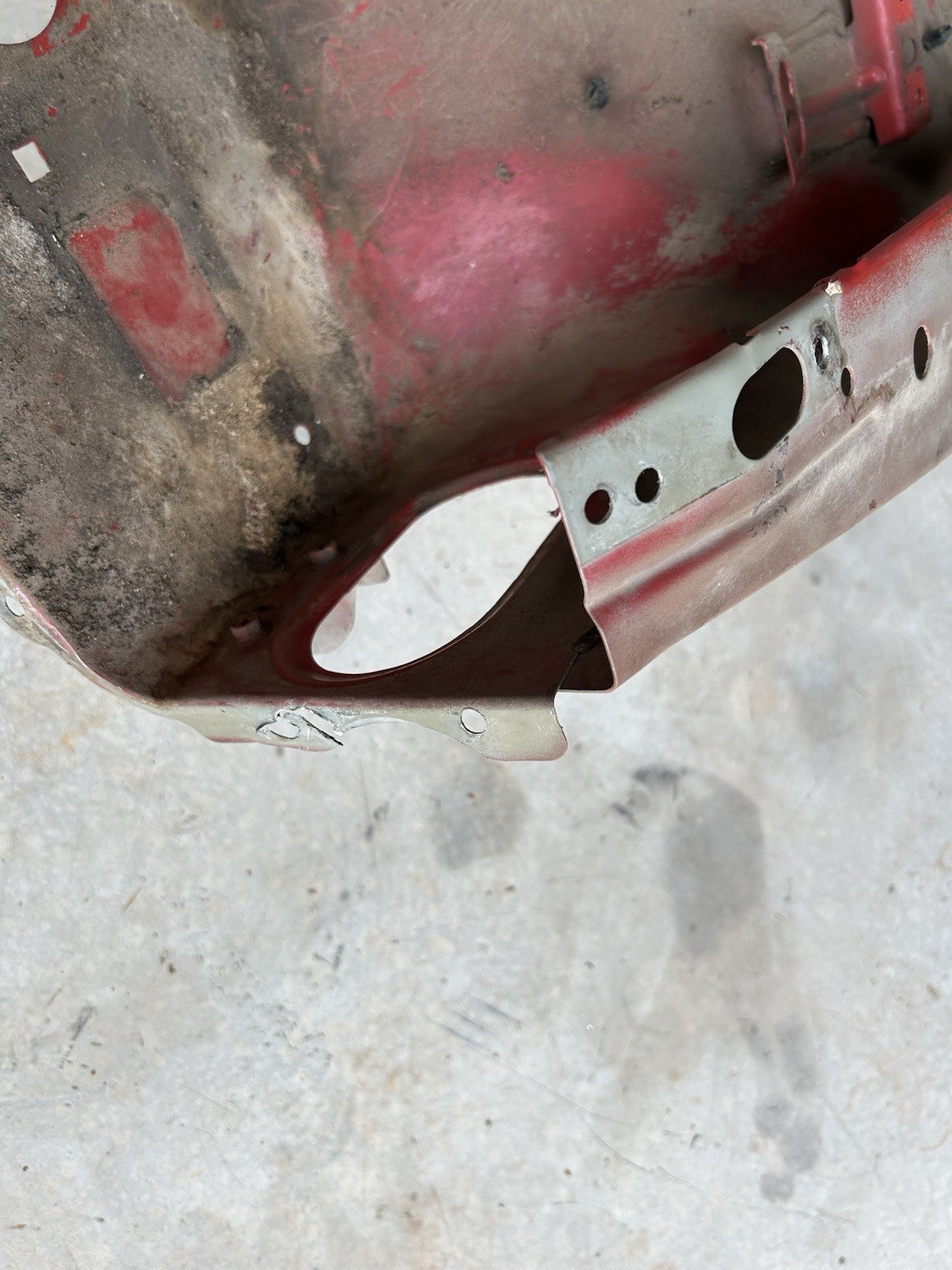 89-94 Nissan 240sx S13 Left Front Clip Cut Hood Ledge Strut Tower Fender metal