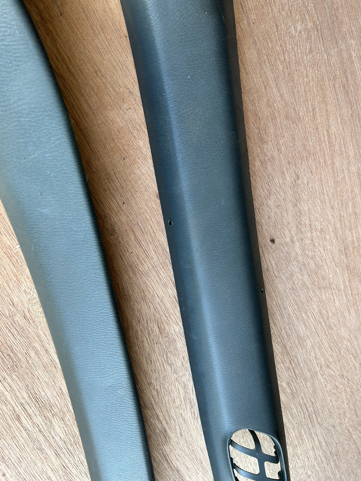 95-98 Nissan S14 240sx Blue A Pillar Interior Panels