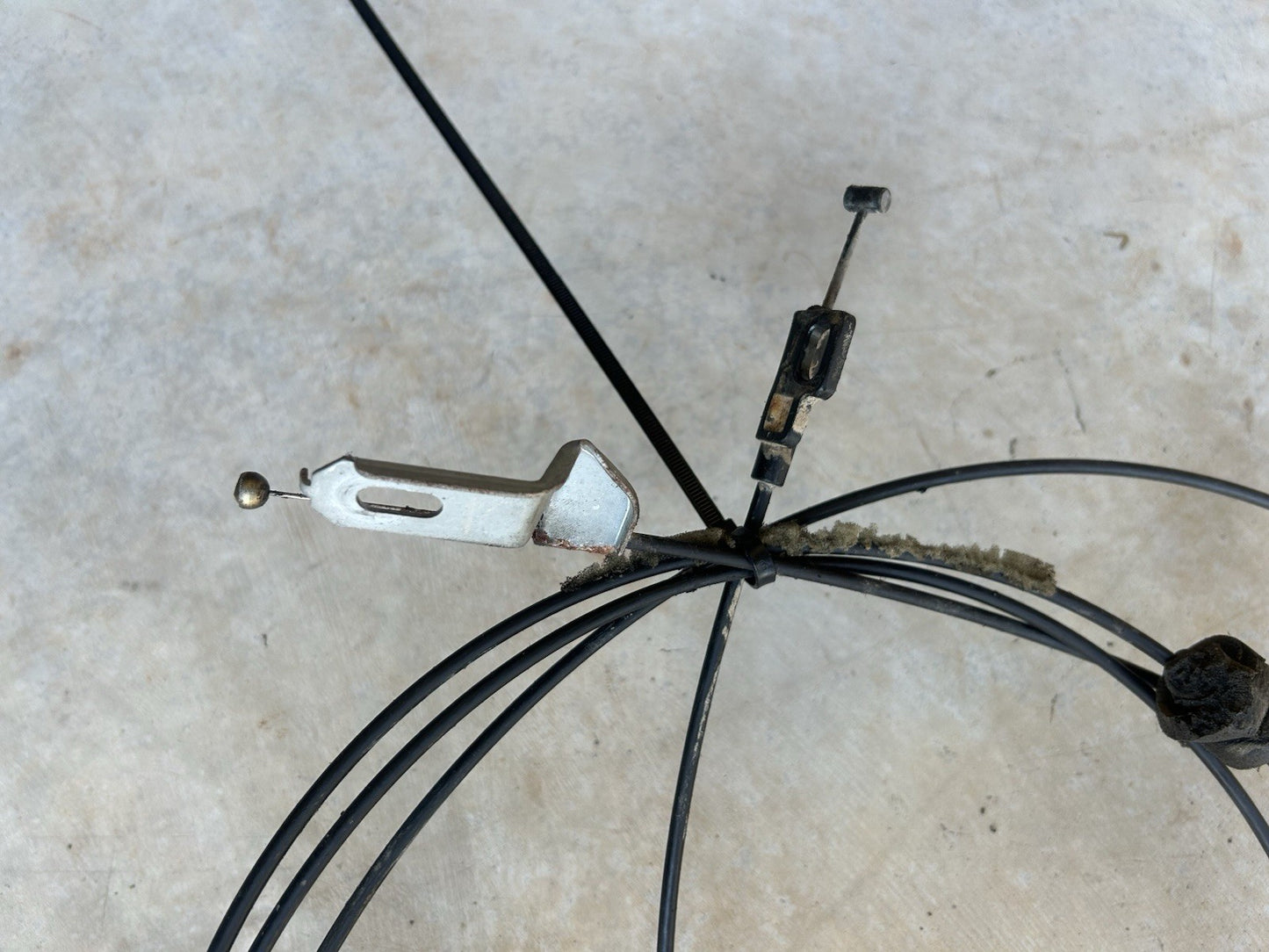 89-94 NISSAN 240SX S13 COUPE Trunk and Fuel Gas Lid Door Release cable OEM