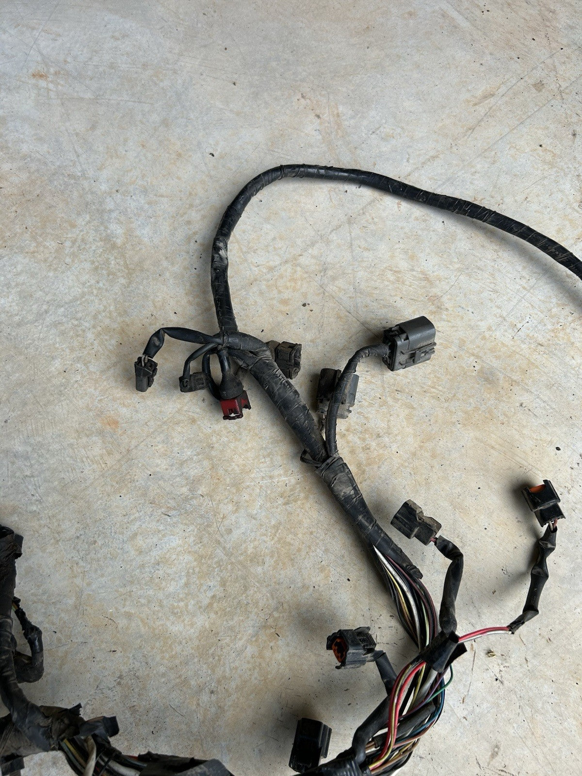 91-93 Nissan 240SX S13 KA24DE Engine Wiring Harness 2401153F00 DOHC OEM