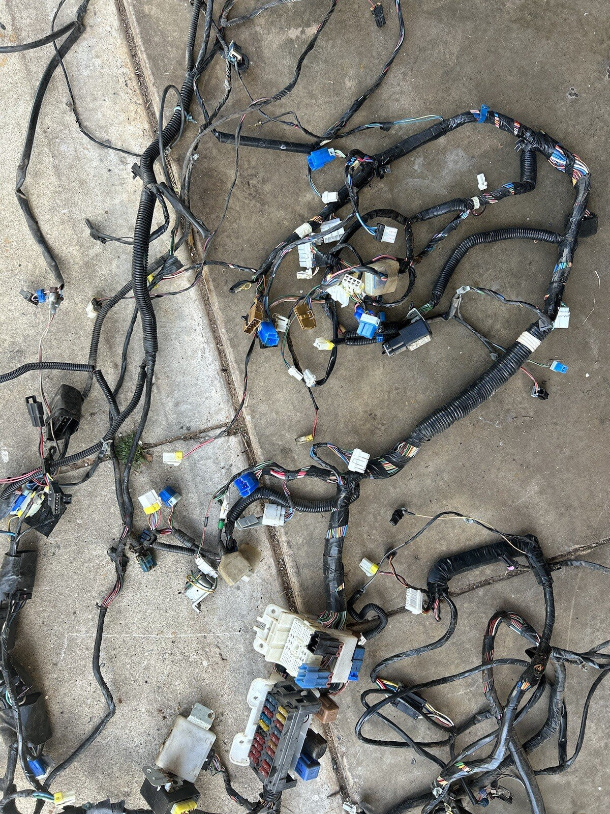 91-94 Nissan 240sx S13 VERT OEM Main Body Chassis Wiring Harness Convertible