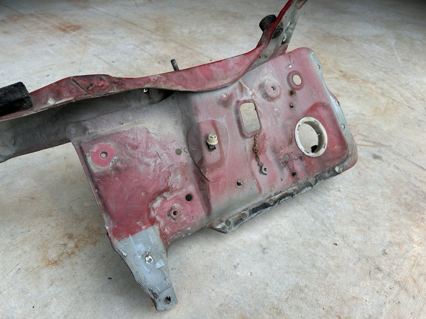 1989-1994 Nissan 240SX S13 OEM Front Radiator Support Metal Cut Replace Core
