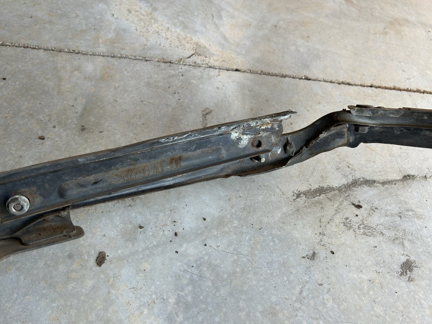 91-94 Nissan 240sx S13 OEM Front Bumper Mount Brackets RH RIGHT Sharknose