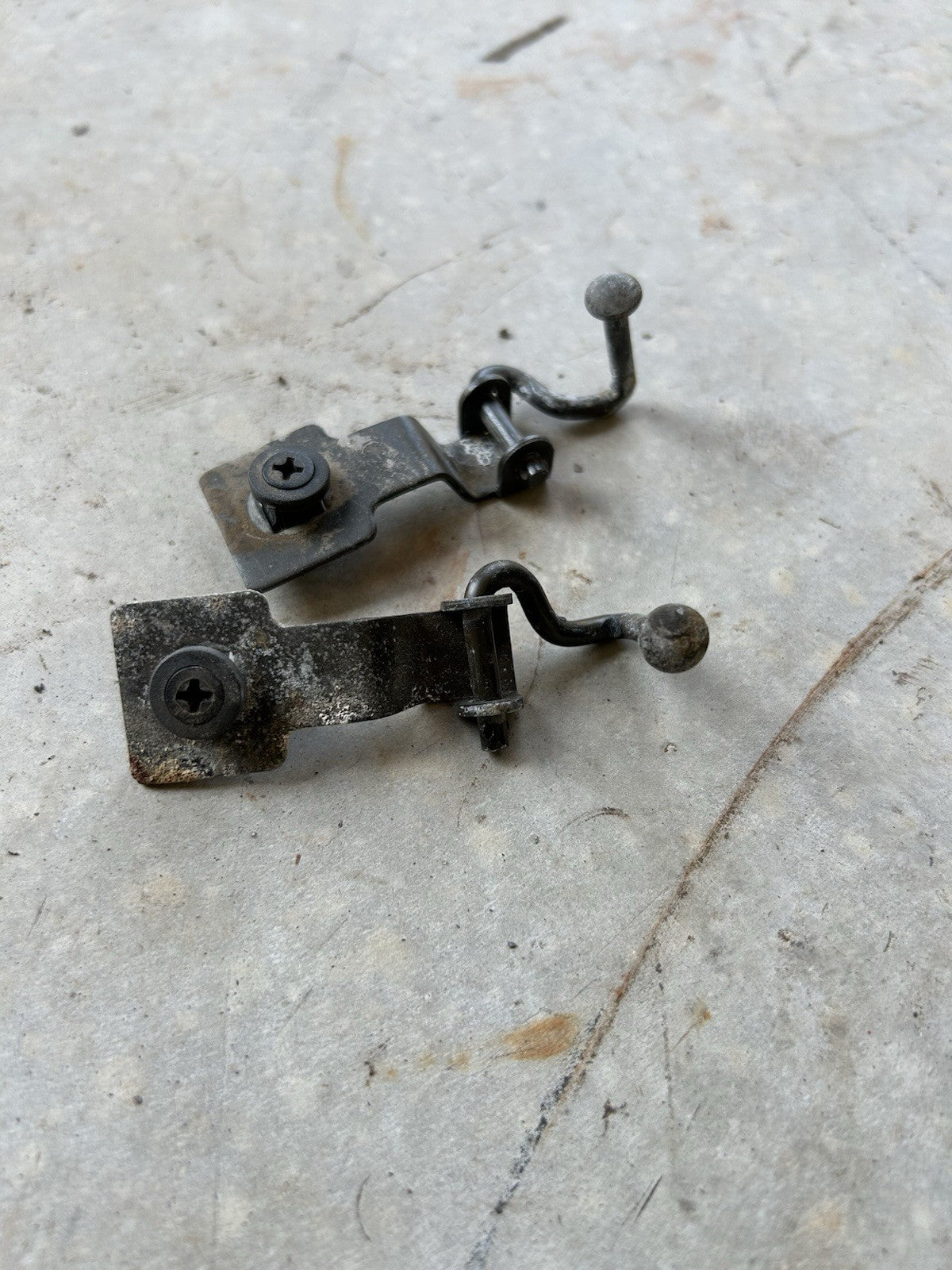 90-96 Nissan 300ZX Z32 OEM Floor Mat Brackets Holders