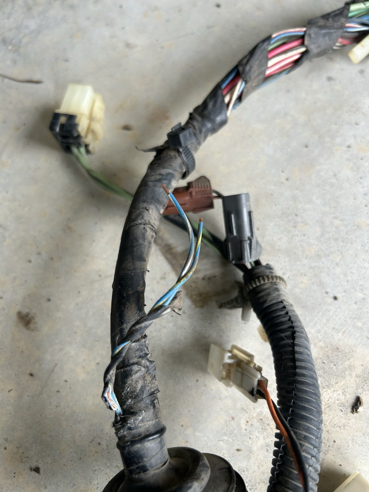 VERT Nissan 240sx Lh & RH Power Window Door Harness Wiring Subharness S13 OEM