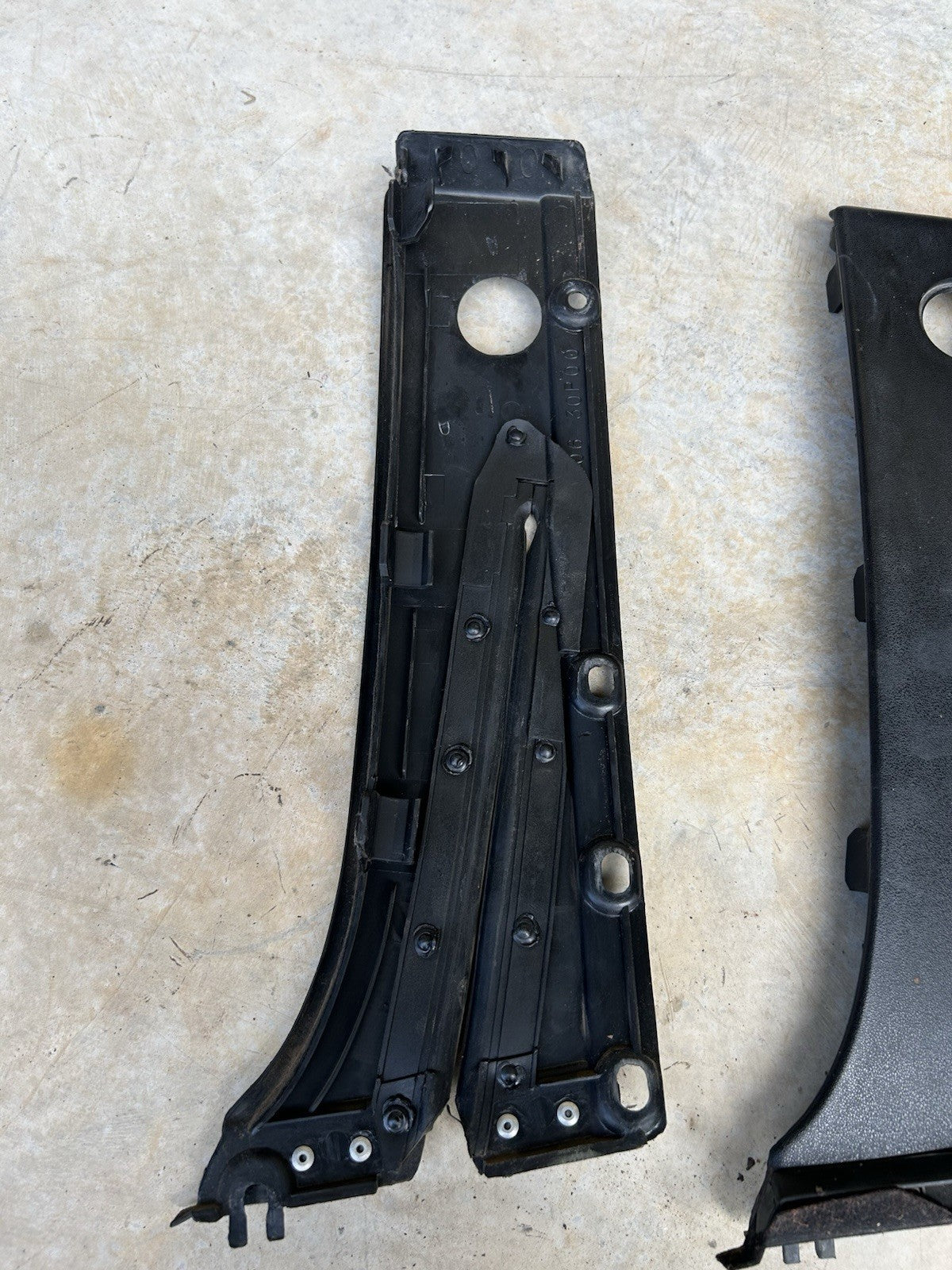 90-96 Nissan 300zx Z32 OEM 2+0 Seat Belt Door B Pillar Trim Set Left Right OEM