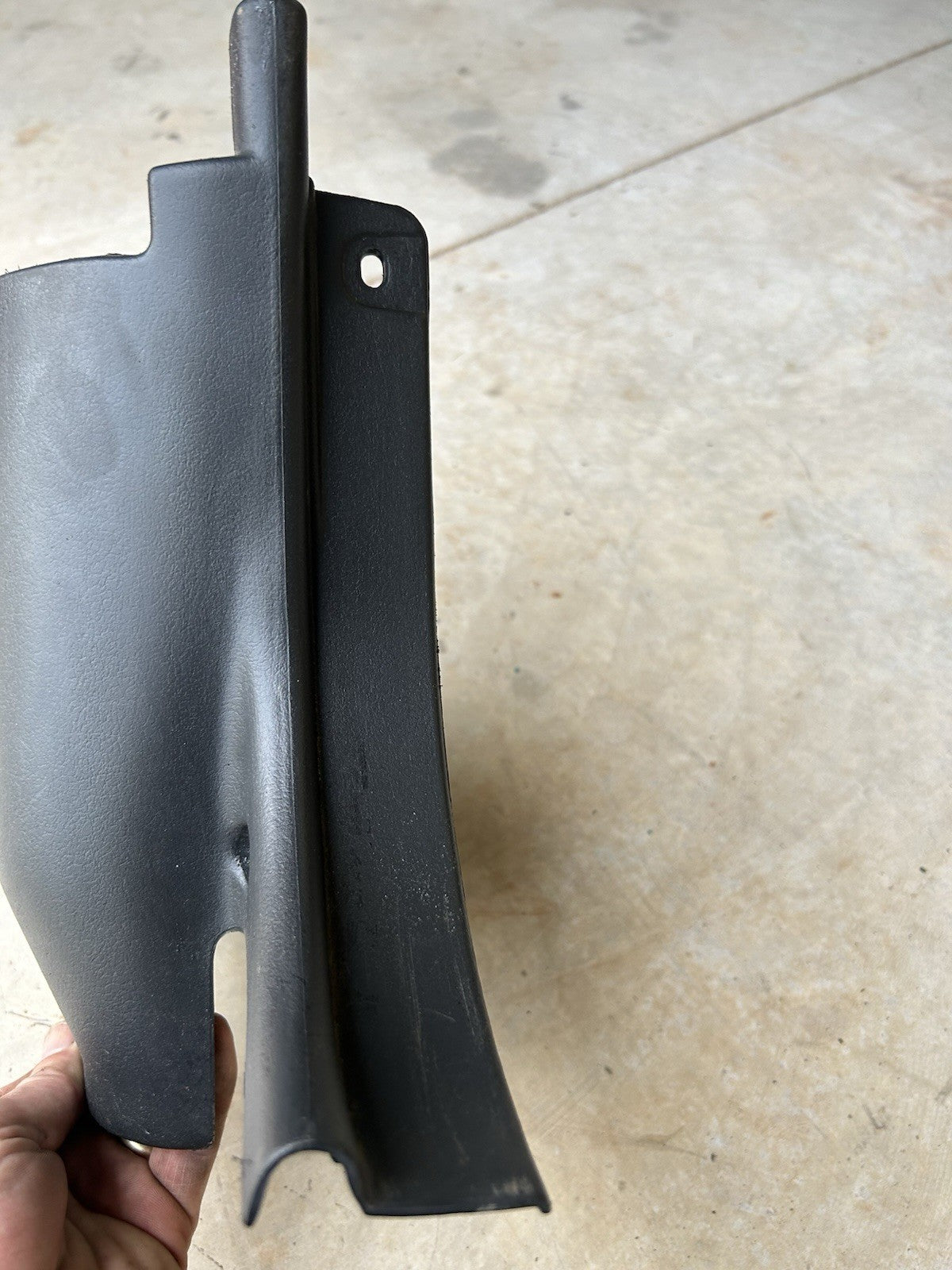 89-94 Nissan 240SX S13 Black Passenger Right Side Kick Panel - GOOD Condition
