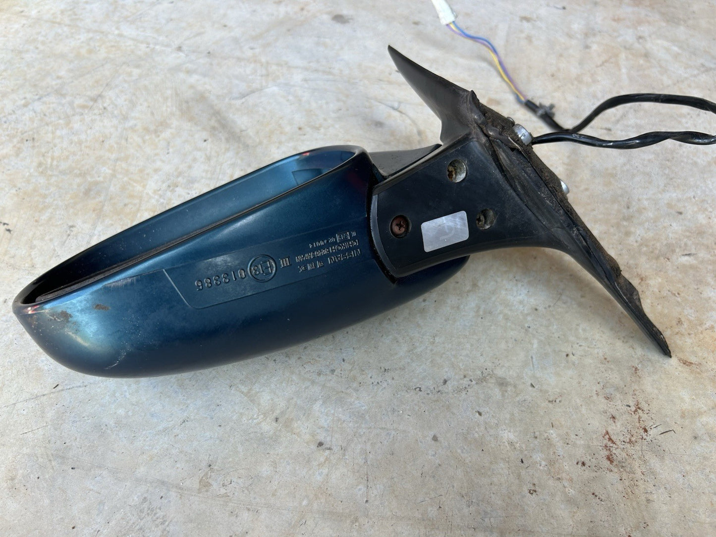 1994-1998 Nissan S14 240SX Left/Drivers Side Mirror OEM LH - Tested