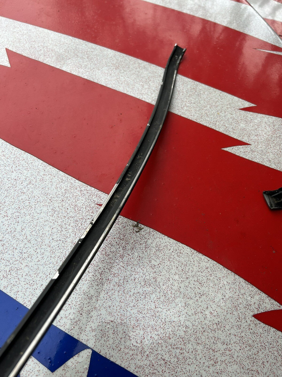 1992-1994 Nissan 240SX Convertible Windshield Trim TOP Trim S13 VERT OEM