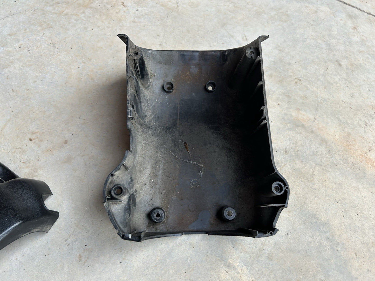 89-94 Nissan S13 240sx Steering Column Cover Clamshell Black OEM