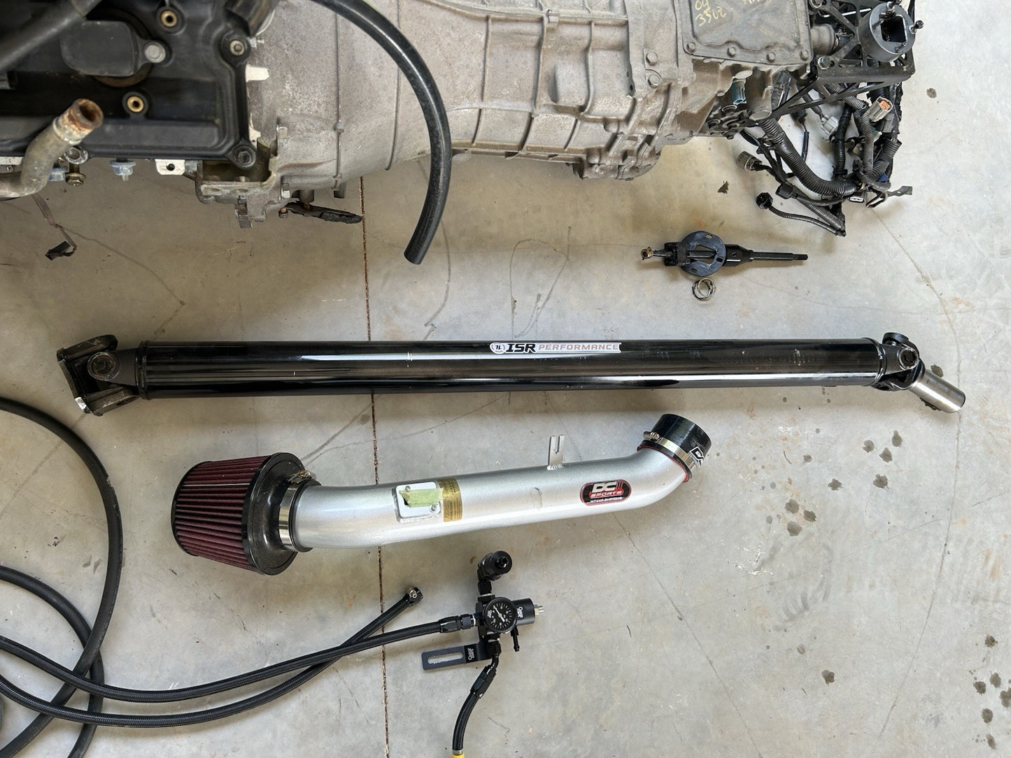 2003-2005 350Z 3.5L V6 ENGINE 6 SPEED TRANSMISSION VQ35DE TO S13 240SX SWAP KIT