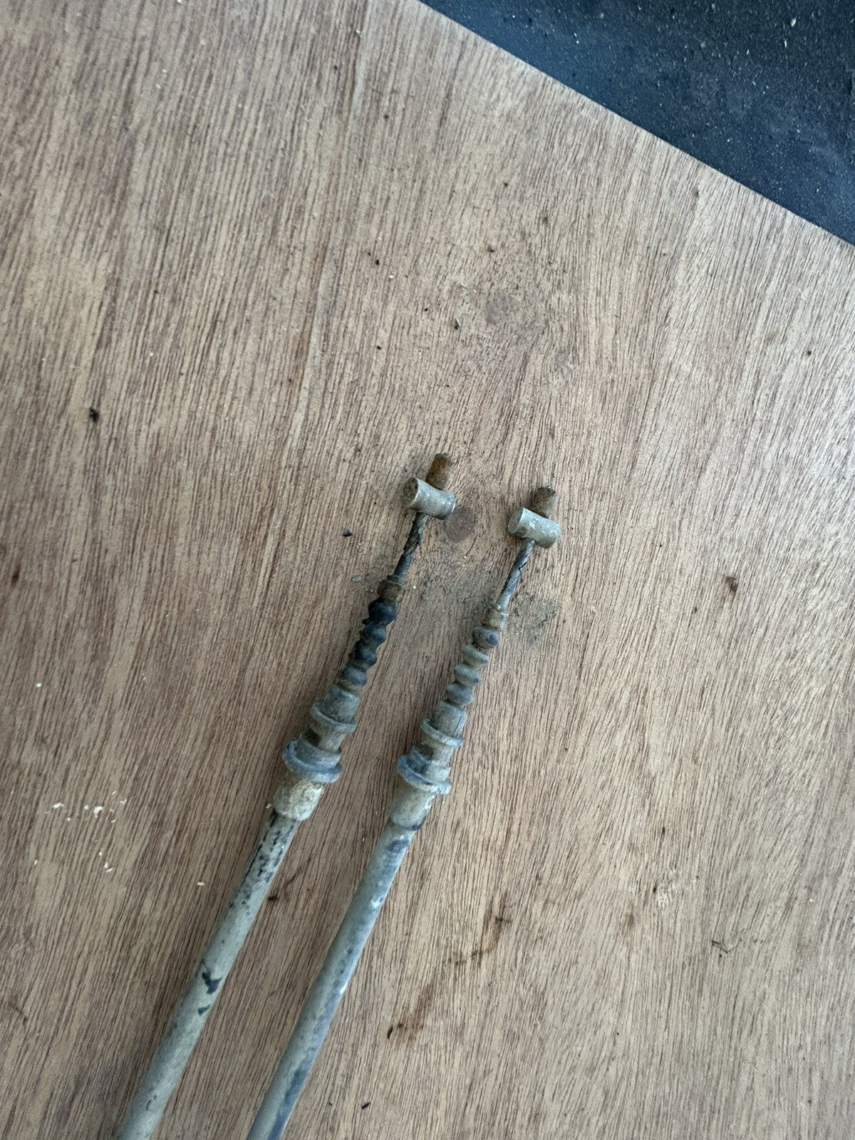 89-94 Nissan 240sx S13 OEM Ebrake Cables Pair Left/Right Emergency Brake Cable