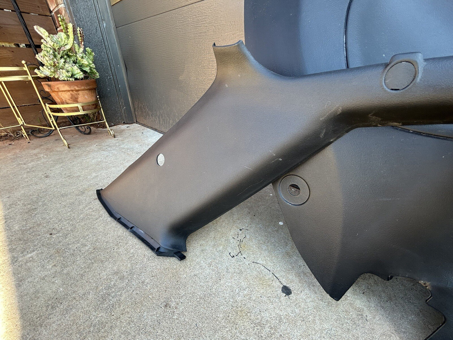 89-93 Nissan 240sx COUPE Rear Seat Side Panels Interior Quarter Cover SET S13