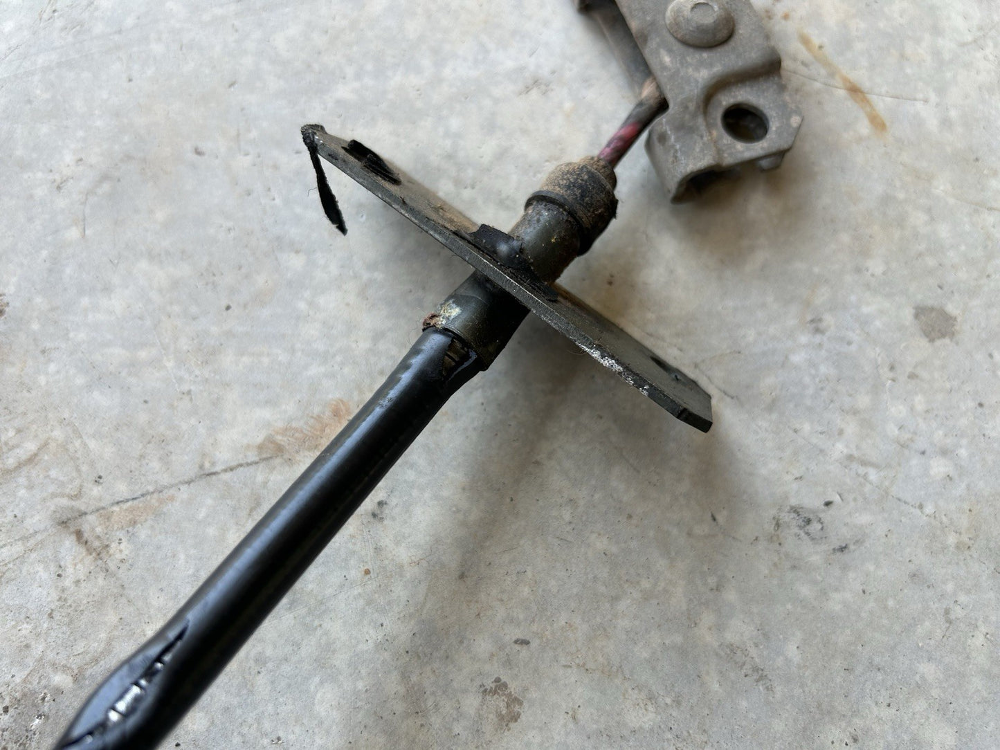 90-96 Nissan 300ZX Z32 Black Emergency Brake Pull Handle Oem E-brake E Brake