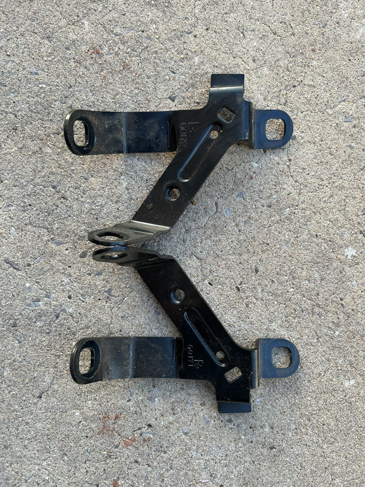 1989-1994 Nissan 240sx S13 OEM Passenger Shoulder Seat Belt Brackets LH \ RH