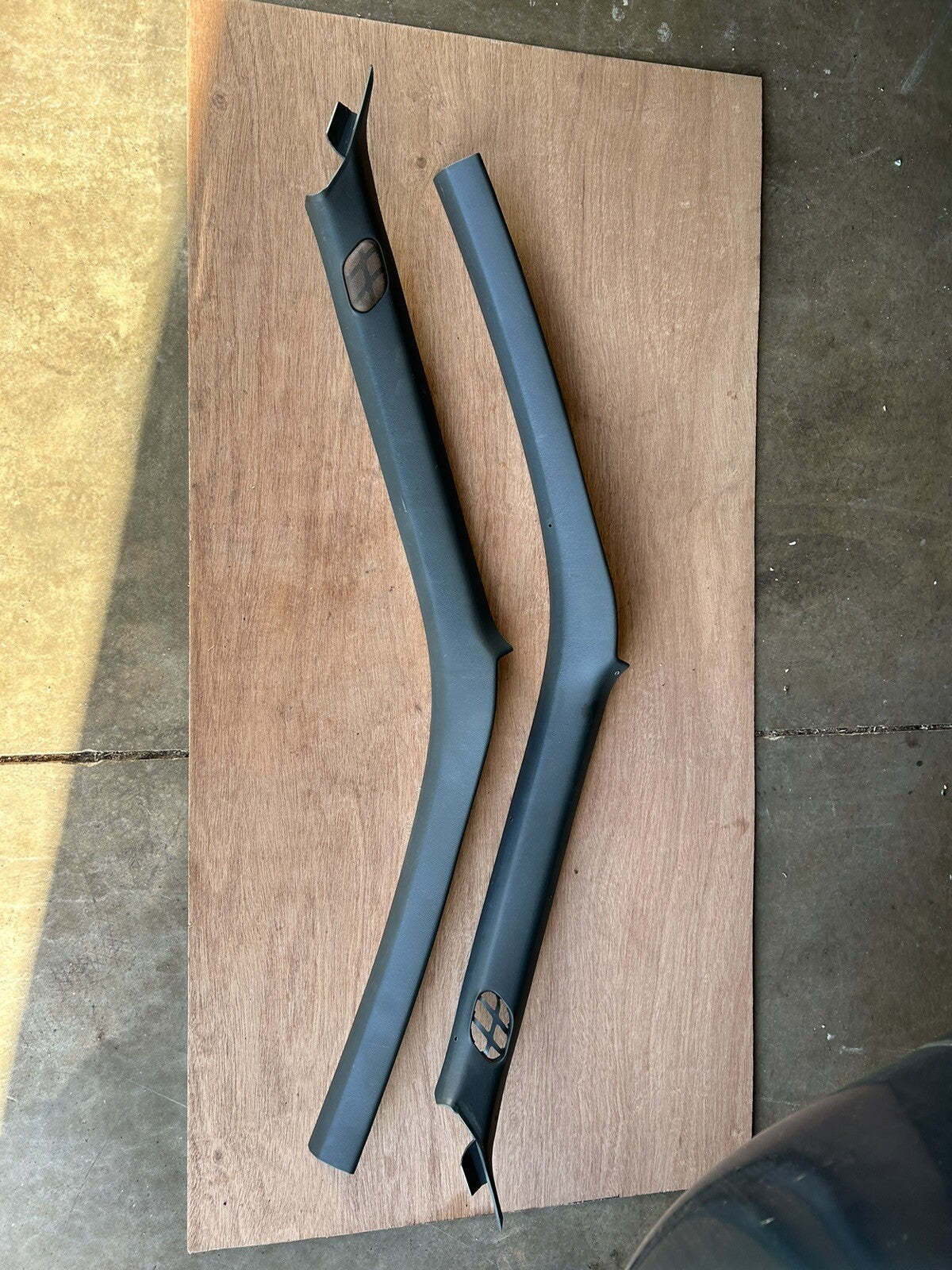 95-98 Nissan S14 240sx Blue A Pillar Interior Panels