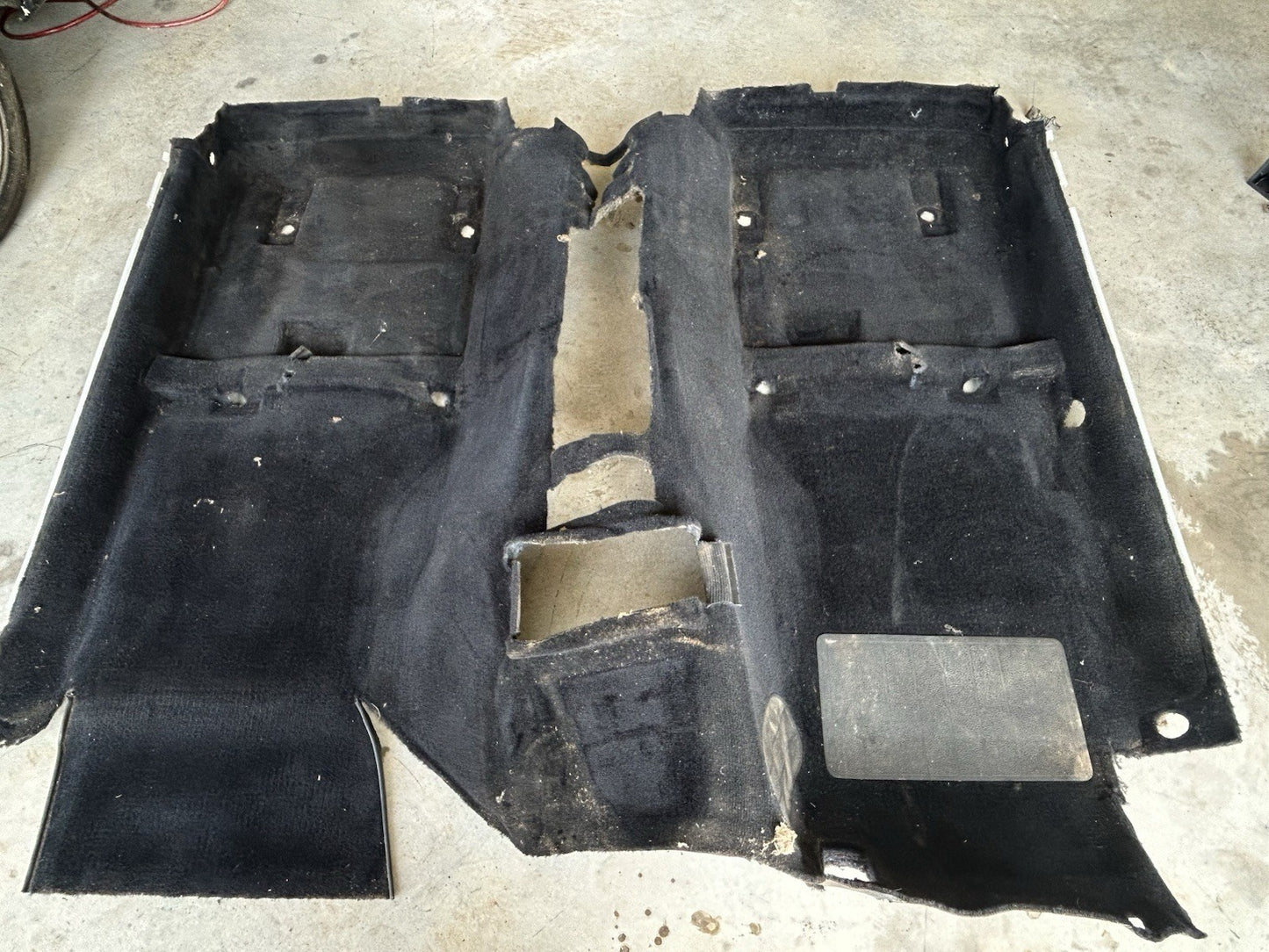 90-96 Nissan 300zx Z32 2+0 OEM BLACK Interior Floor Carpet RARE