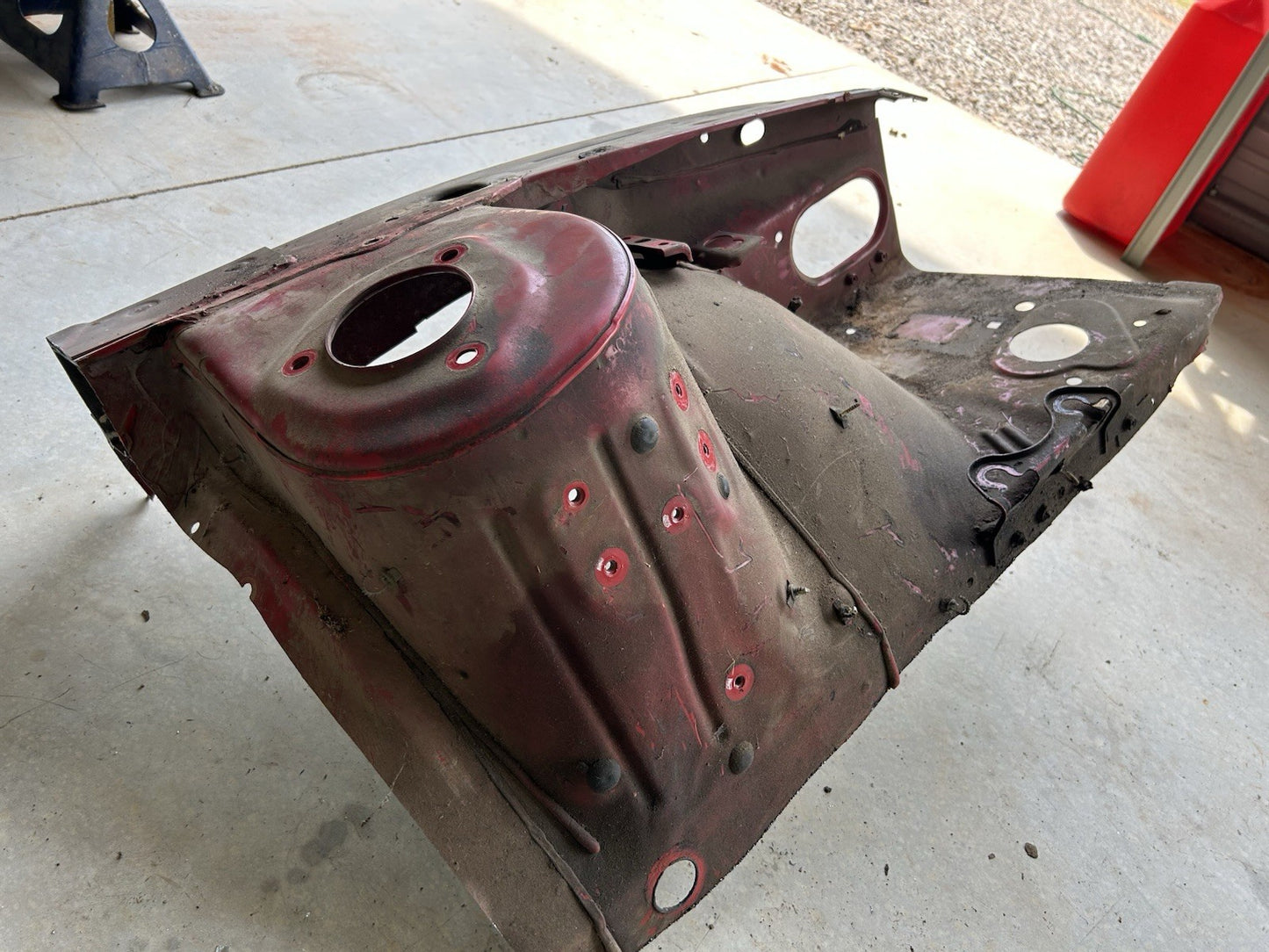 89-94 Nissan 240sx S13 Left Front Clip Cut Hood Ledge Strut Tower Fender metal