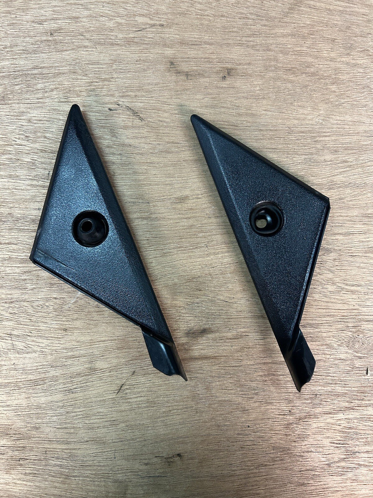 Nissan 240sx S13 89-94 Driver Passenger Manual Mirror Trim Panels SET PAIR LH RH