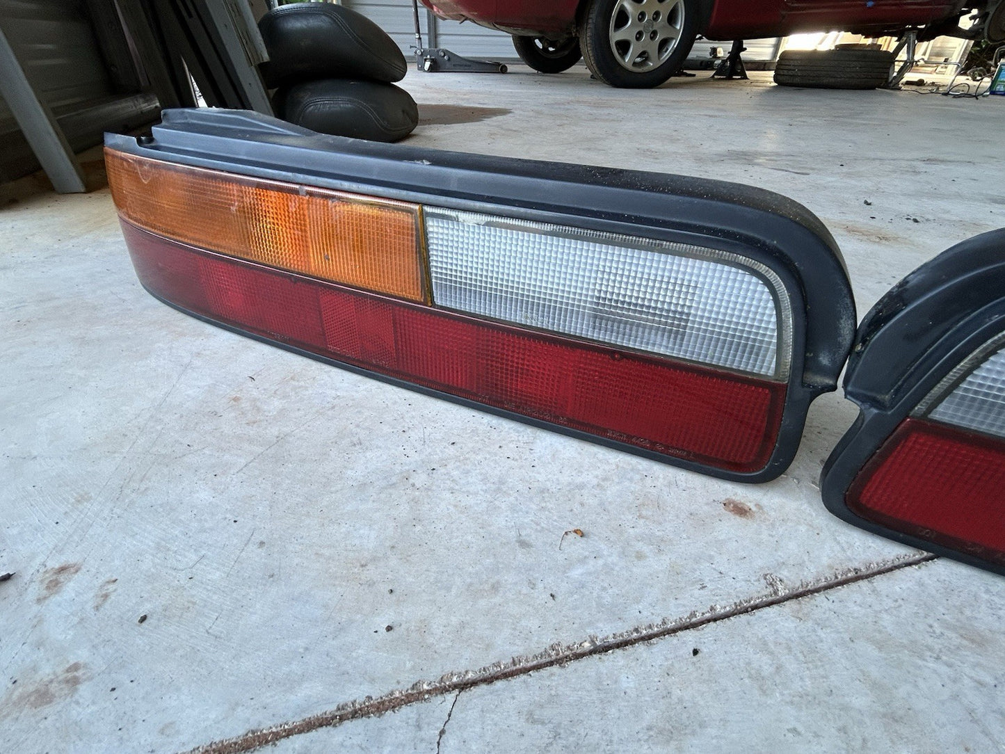 89-94 Nissan 240sx S13 Coupe Tail Light Set Passenger And Driver Side.